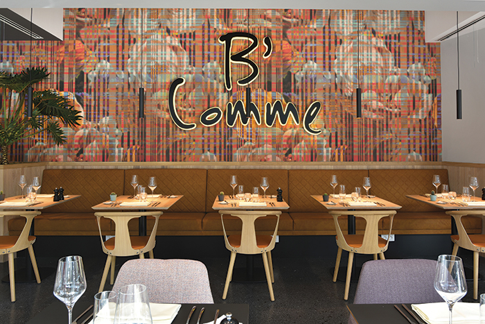 Le restaurant B comme, une brasserie d’excellence.